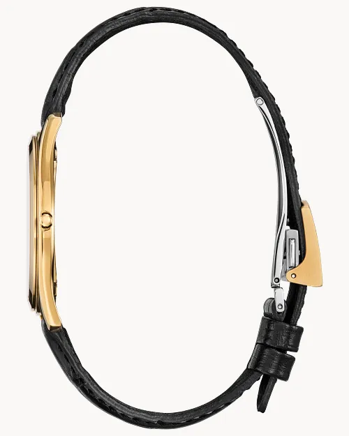 Eco-Drive One Black Dial Crocodile Strap AQ5022-02E | CITIZEN Eco-Drive One Black Dial Crocodile Strap AQ5022-02E | CITIZEN